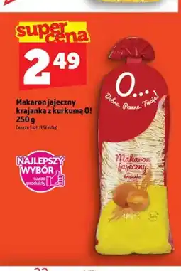 Topaz Makaron jajeczny krajanka z kurkumą O! oferta