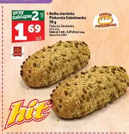 Topaz Bułka ziarnista Piekarnia Sokołowska oferta