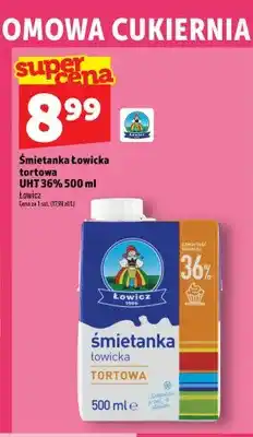Topaz Śmietanka Łowicka tortowa UHT 36% oferta