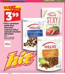 Topaz Stixy z suszonych jabłek Helio oferta