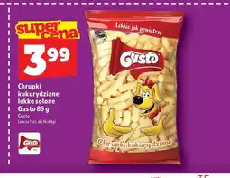 Topaz Chrupki kukurydziane lekko solone Gusto oferta