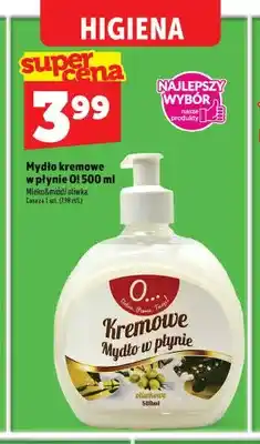Topaz Mydło kremowe w płynie O! Mleko i miód oferta