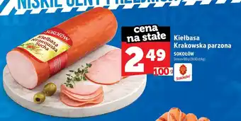 Topaz Kiełbasa Krakowska parzona Sokołów oferta