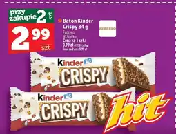Topaz Baton Kinder Crispy oferta