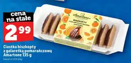 Topaz Ciastka biszkopty z galaretką pomarańczową Amartone oferta