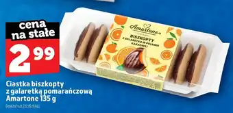 Topaz Ciastka biszkopty z galaretką pomarańczową Amartone oferta