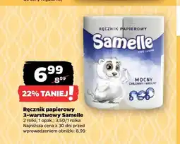 Netto Ręcznik papierowy 3-warstwowy Samelle 2-pak oferta