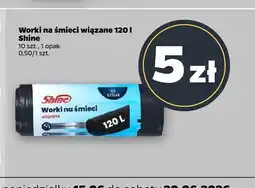 Netto Worki na śmieci wiązane 120 l Shine oferta