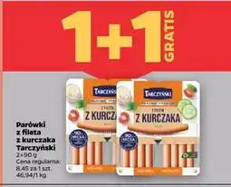 Netto Parówki z fileta z kurczaka Tarczyński 2-pak oferta