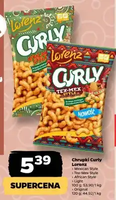 Netto Chrupki Curly Mexican Style oferta