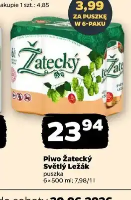 Netto Piwo Žatecký Světlý Ležák 6-pak oferta