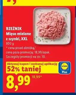 Lidl Miśo mielone z szynki Rzeźnik XXL oferta