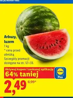 Lidl Arbuzy luzem oferta