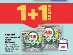 Netto Kapsułki do zmywarki Fairy Platinum 28-pak oferta