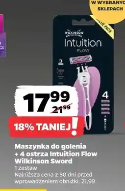 Netto Maszynka do golenia Wilkinson Sword Intuition Flow oferta