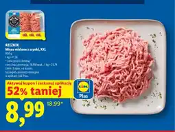 Lidl Mięso mielone z szynki XXL Rzeźnik oferta