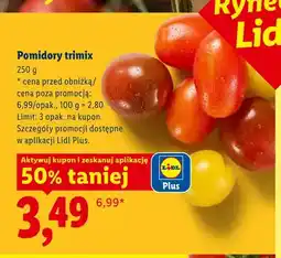 Lidl Pomidory trimix Ryneczek Lidla oferta