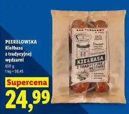 Lidl Kiełbasa z tradycyjnej wędzarni Peerelowska oferta
