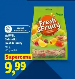 Lidl Galaretki Wawel Fresh & Fruity oferta