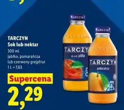 Lidl Sok Tarczyn jabłko oferta