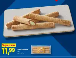 Lidl Rurki z kremem oferta