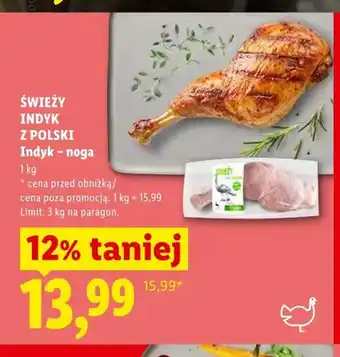 Lidl Indyk noga oferta
