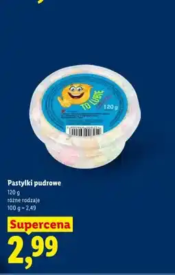 Lidl Pastylki pudrowe To Lubię oferta