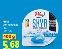 Lidl Skyr naturalny Pilos oferta