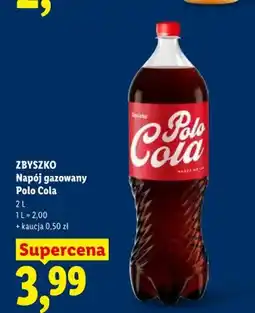 Lidl Napój gazowany Zbyszko Polo Cola oferta
