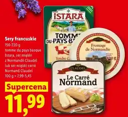Lidl Ser francuski Tomme du Pays Basque Istara oferta