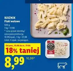 Lidl Flaki wołowe Rzeźnik oferta