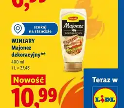 Lidl Majonez dekoracyjny Winiary oferta
