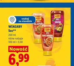 Lidl Sos Winiary oferta