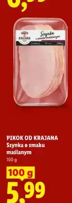 Lidl Szynka o smaku maślanym Pikok od Krajana oferta