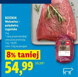 Lidl Wołowina - polędwica cygańska Rzeźnik oferta