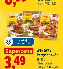 Lidl Pomysł na... Winiary oferta