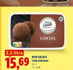 Lidl Lody kakaowe Bon Gelati oferta