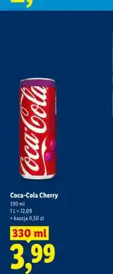 Lidl Napój gazowany Coca-Cola Cherry oferta