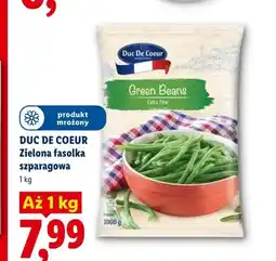 Lidl Zielona fasolka szparagowa Duc De Coeur oferta