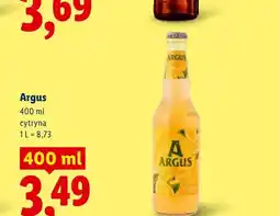 Lidl Piwo Argus Cytryna oferta