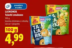Lidl Talarki smakowe Lajkonik kwaśna śmietana z cebulką oferta