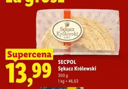 Lidl Sękacz Królewski Secpol oferta