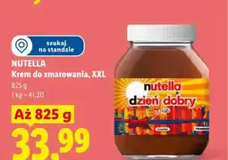 Lidl Krem do smarowania Nutella XXL oferta