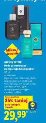 Lidl Woda perfumowana dla kobiet Luxury Elixir oferta