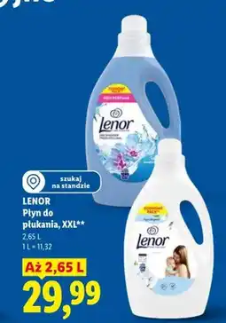 Lidl Płyn do płukania tkanin Lenor XXL oferta