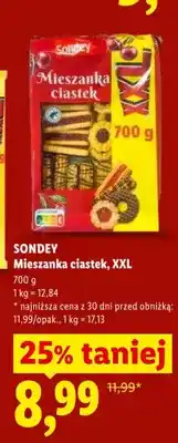 Lidl Mieszanka ciastek Sondey XXL oferta