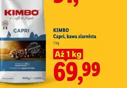 Lidl Kawa ziarnista Kimbo Capri oferta