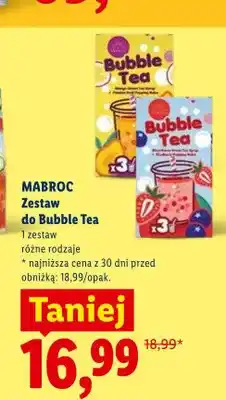 Lidl Zestaw do Bubble Tea Mabroc oferta