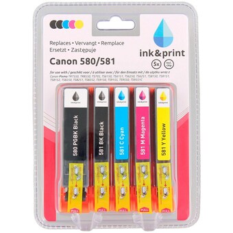Action Wkłady z tuszem do drukarki Ink & Print oferta