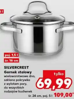 Kaufland SILVERCREST Garnek stalowy oferta